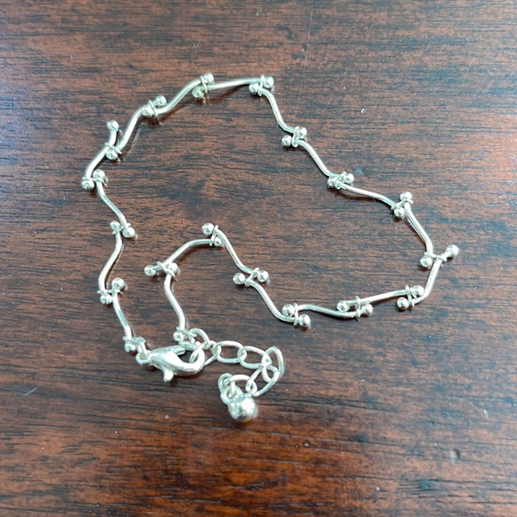 Silver plated 8 inch bracelet - Picture 8 of 8